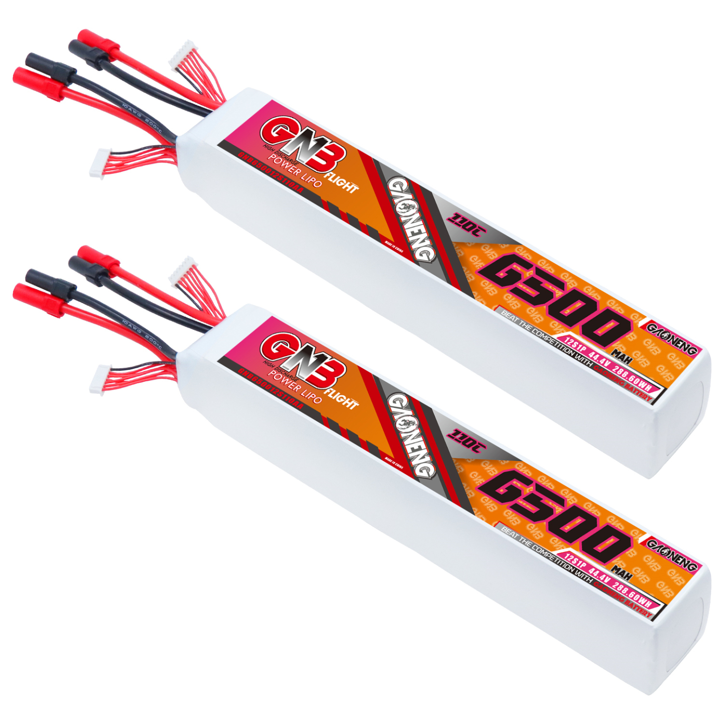 GAONENG GNB 12S 44.4V 6500mah 110C LiPo Battery XT150