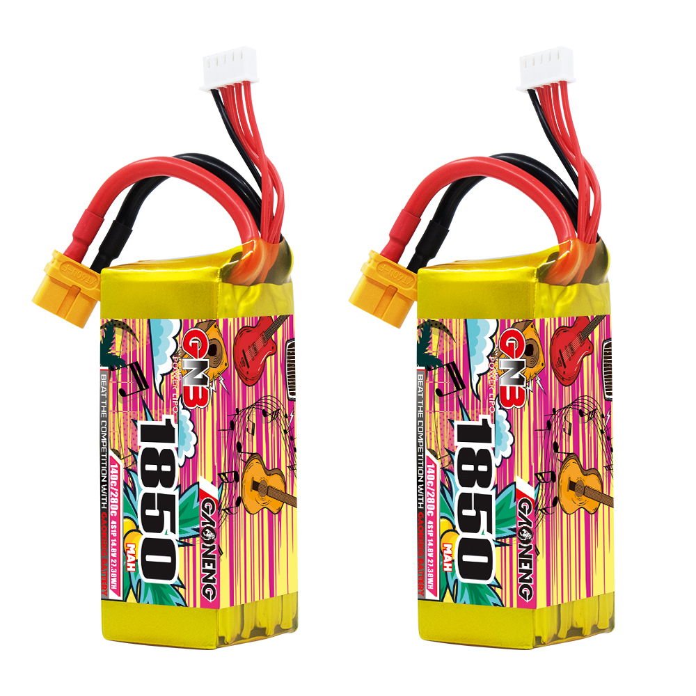GAONENG GNB 4S 14.8V 1850mAh 140C XT60 LiPo Battery