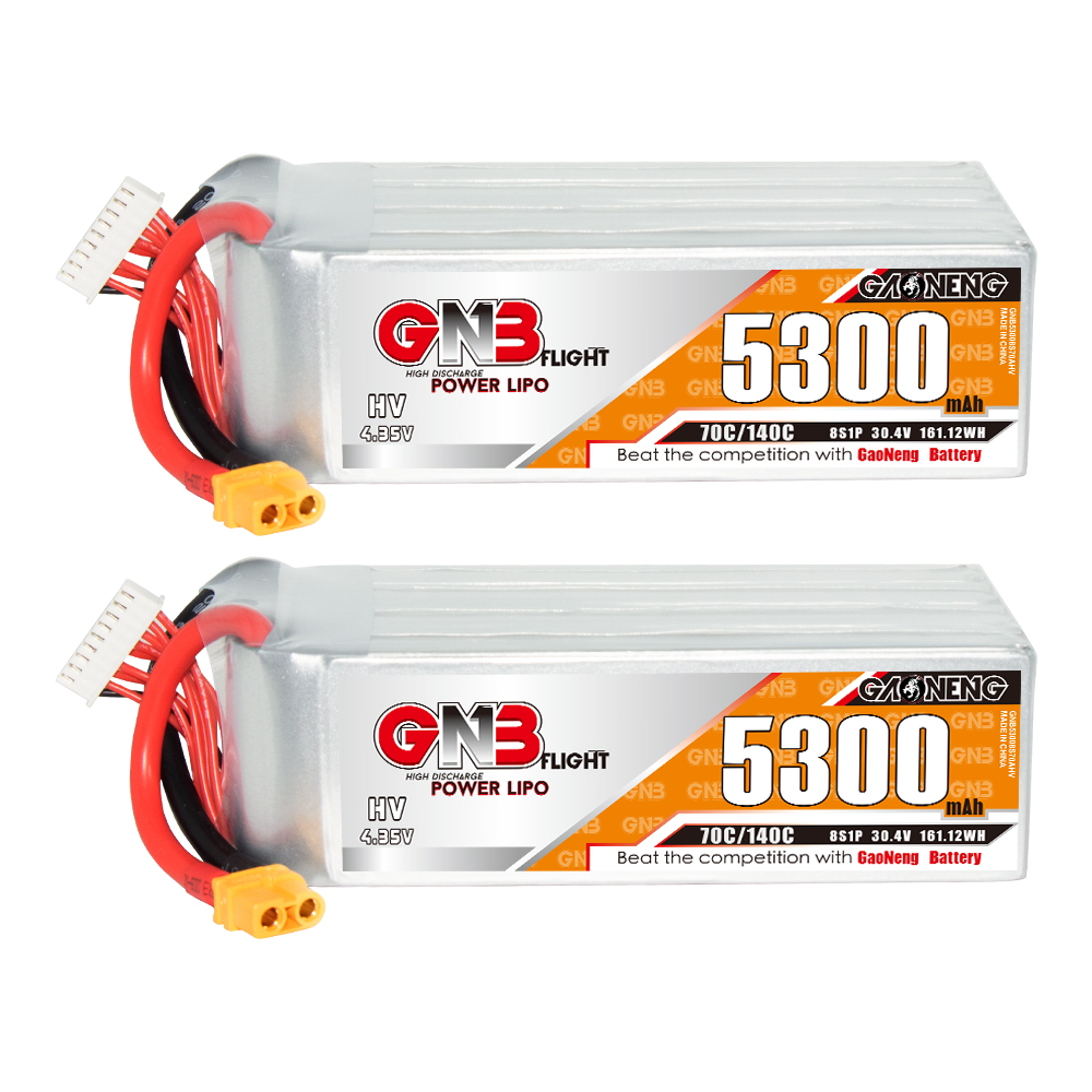 GAONENG GNB HV 8S 30.4V 5300mAh 70C LiPo Battery XT60