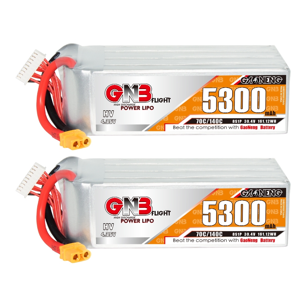 GAONENG GNB HV 8S 30.4V 5300mAh 70C LiPo Battery XT60