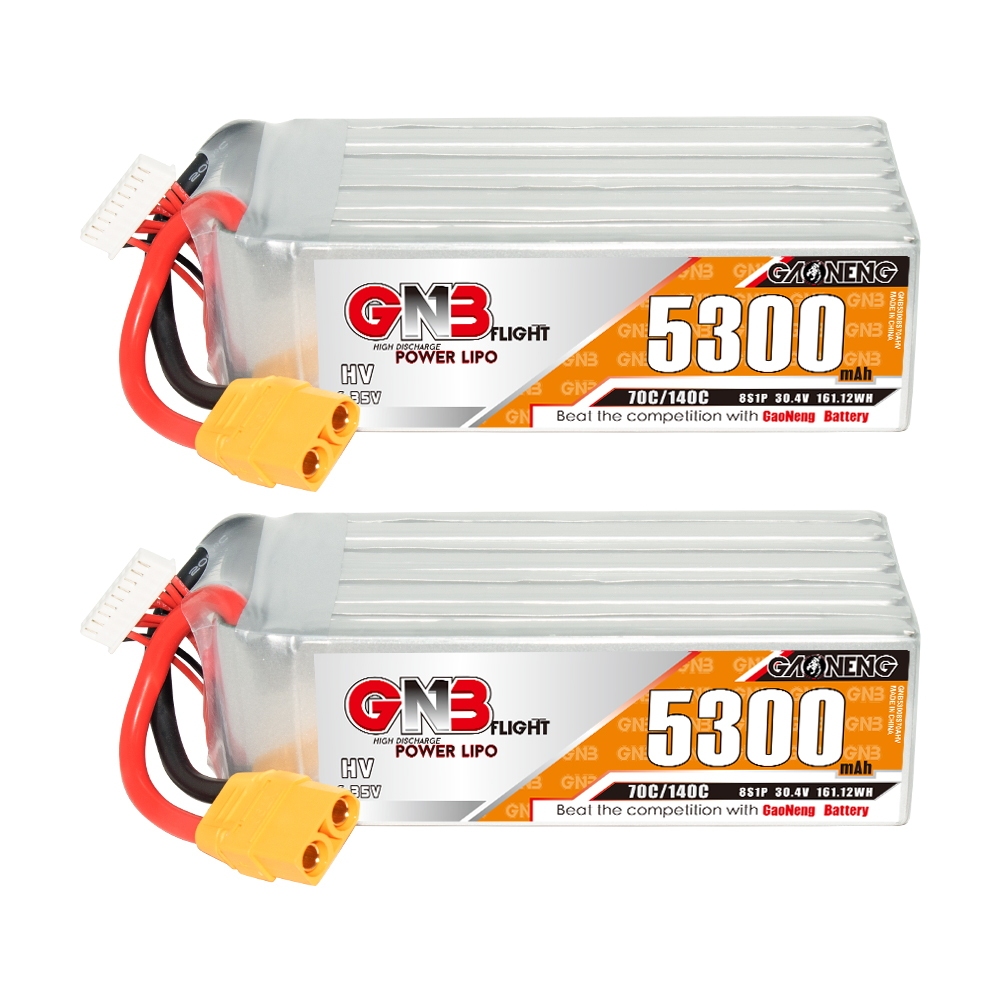 GAONENG GNB HV 8S 30.4V 5300mAh 70C LiPo Battery XT90
