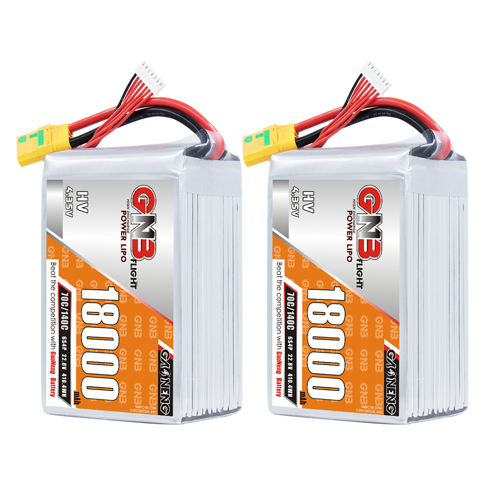 GAONENG GNB 6S 22.8V HV 18000mAh 70C RC LiPo Battery XT90S
