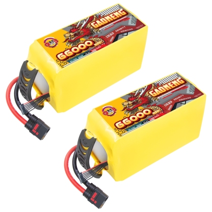 GAONENG GNB 66000mah 6S 22.2V 5C QS8 Semi Solid State Li-ion Battery 335WH/kg