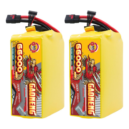 GAONENG GNB 66000mah 8S 29.6V 5C QS8 Semi Solid State Li-ion Battery 335WH/kg