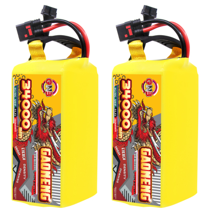 GAONENG GNB 34000mah12S 44.4V 5C QS8 Semi Solid State Li-ion Battery 310WH/kg 
