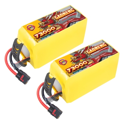 GAONENG GNB 73000mah 6S 22.2V 5C QS8 Semi Solid State Li-ion Battery 335WH/kg 
