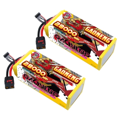 GAONENG GNB 28000mah6S 22.2V 5C QS8 Semi Solid State Li-ion Battery 335WH/kg 