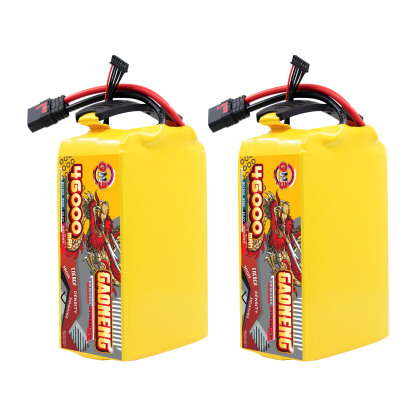 GAONENG GNB 46000mah 6S 22.2V 5C QS8 Semi Solid State Li-ion Battery 310WH/kg