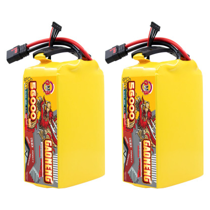 GAONENG GNB 56000mah 6S 22.2V 5C QS8 Semi Solid State Li-ion Battery 310WH/kg