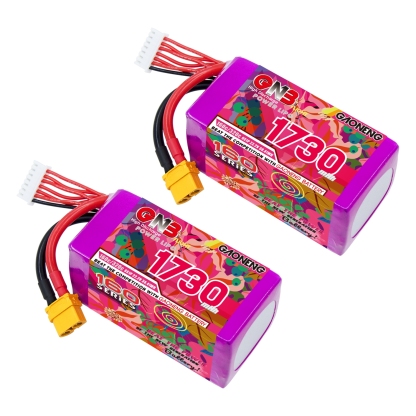 GAONENG GNB 6S 22.2V 1730mAh 160C XT60 LiPo Battery