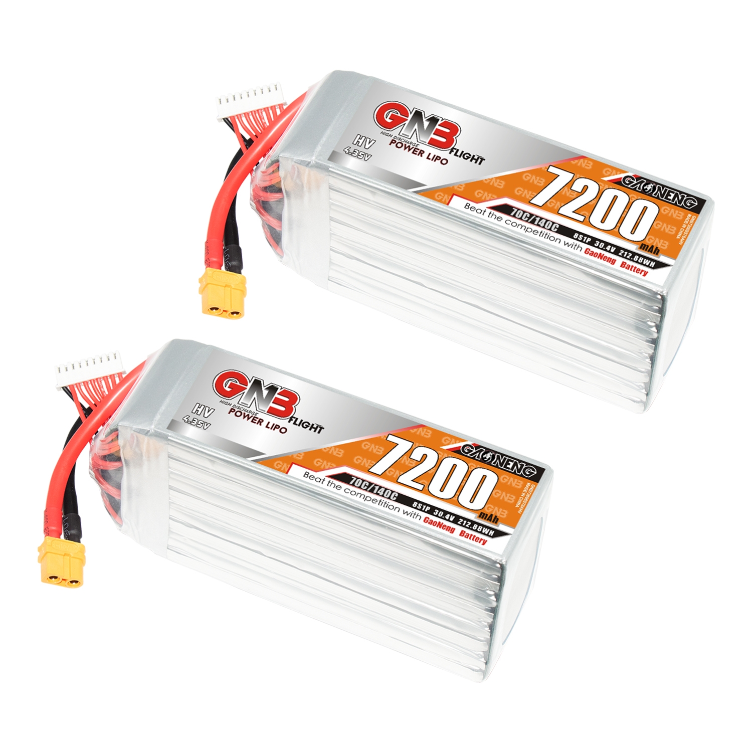 GAONENG GNB HV 8S 30.4V 7200mAh 70C LiPo Battery XT60