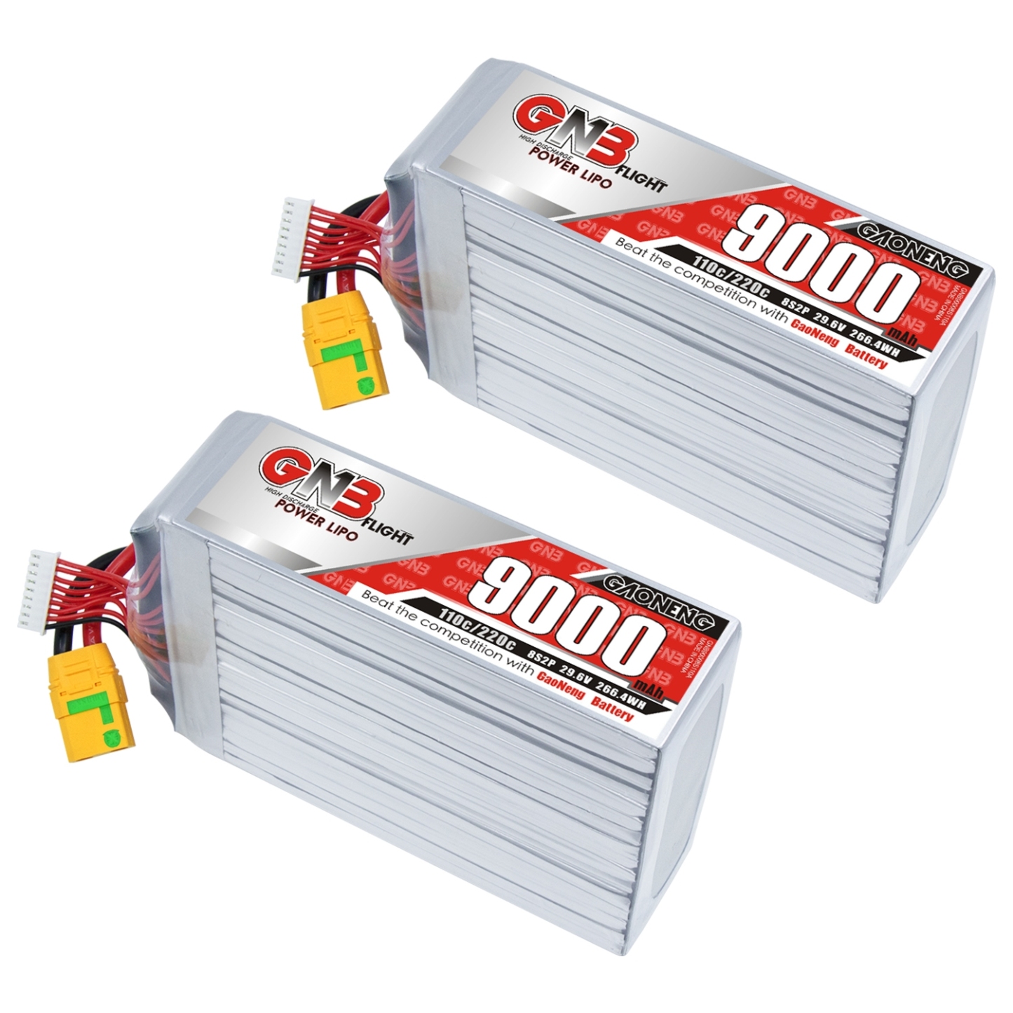 GAONENG GNB 8S 29.6V 9000mAh 110C LiPo Battery XT90S