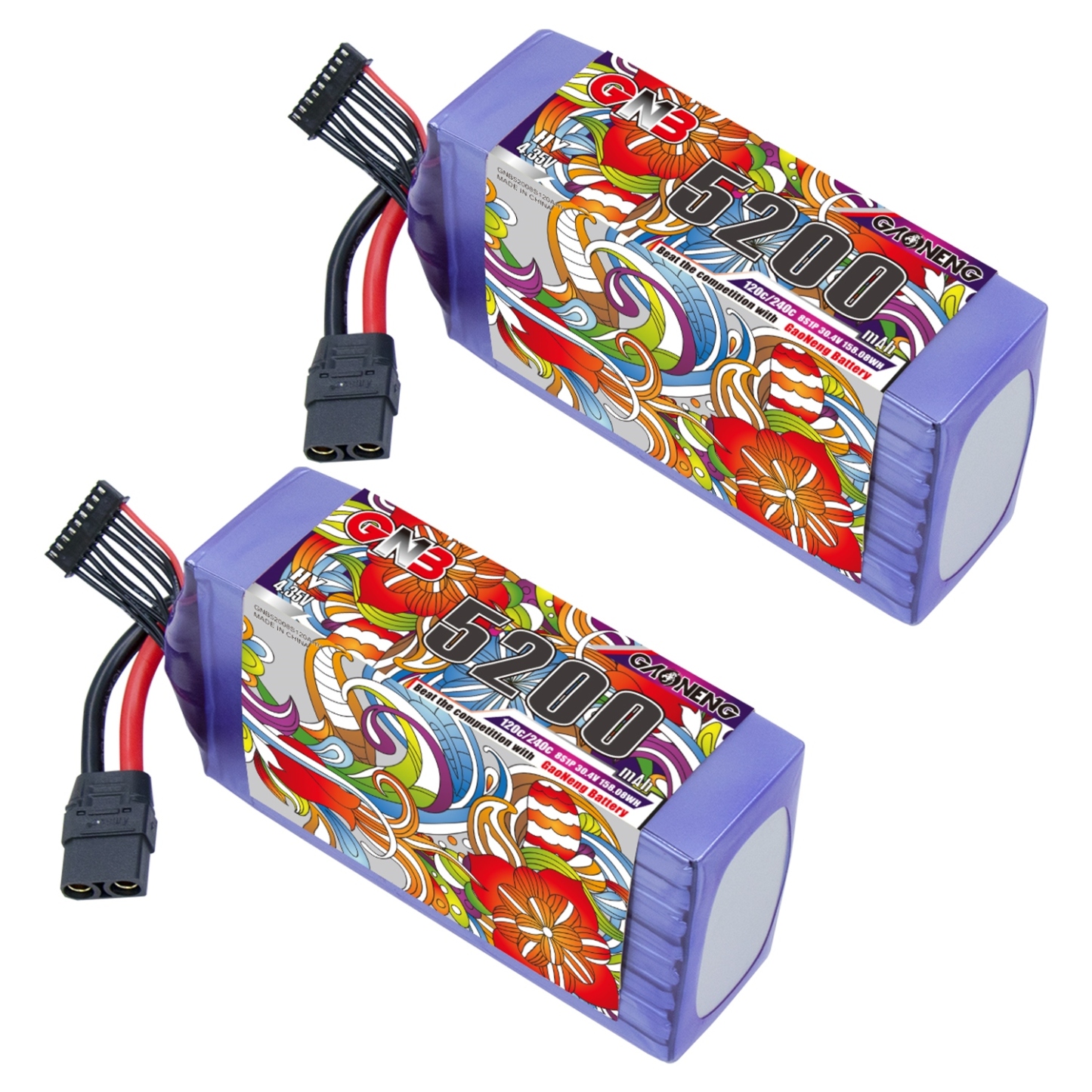 GAONENG GNB HV 8S 30.4V 5200mAh 120C LiPo Battery XT90