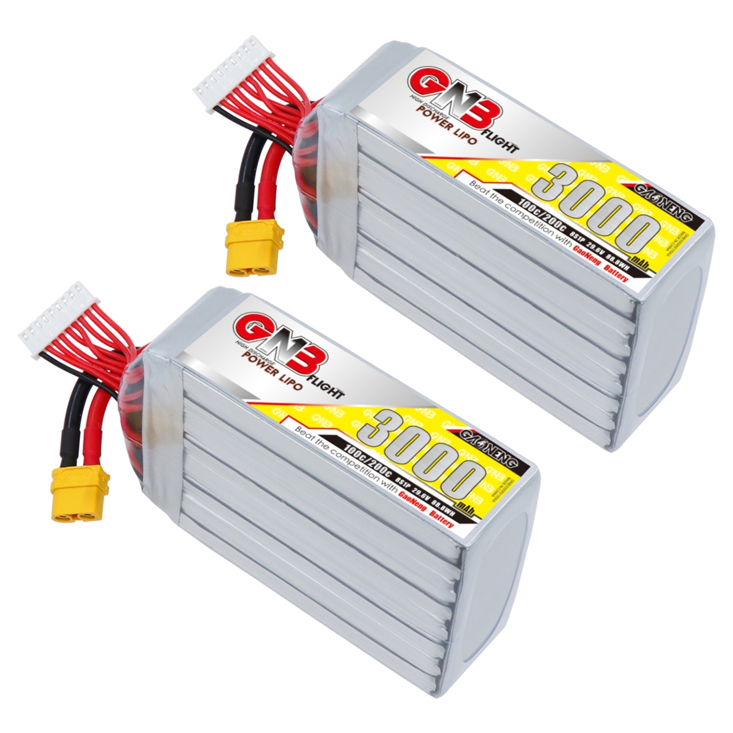 GAONENG GNB 8S 29.6V 3000mAh 100C LiPo Battery XT60