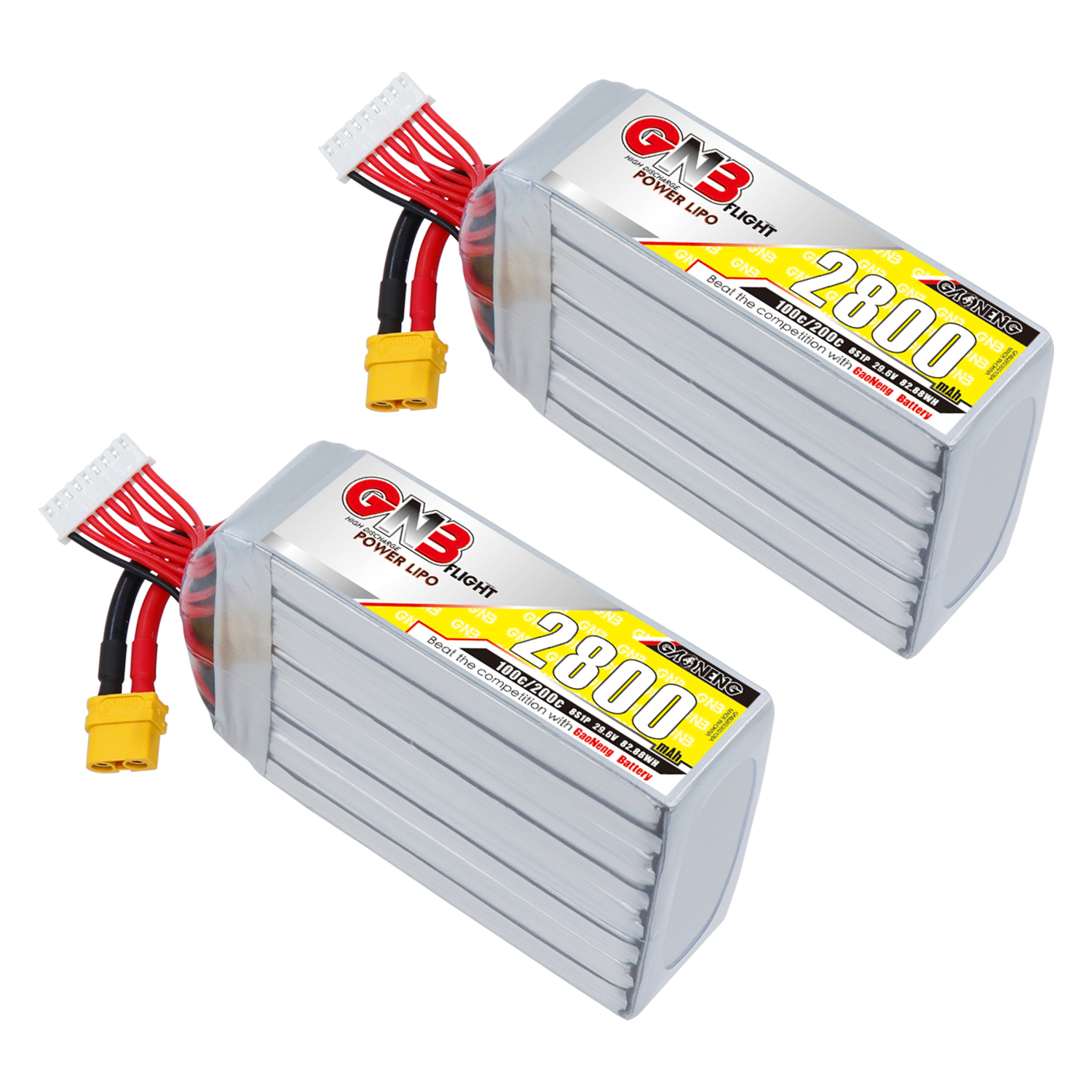 GAONENG GNB 8S 29.6V 2800mAh 100C LiPo Battery XT60