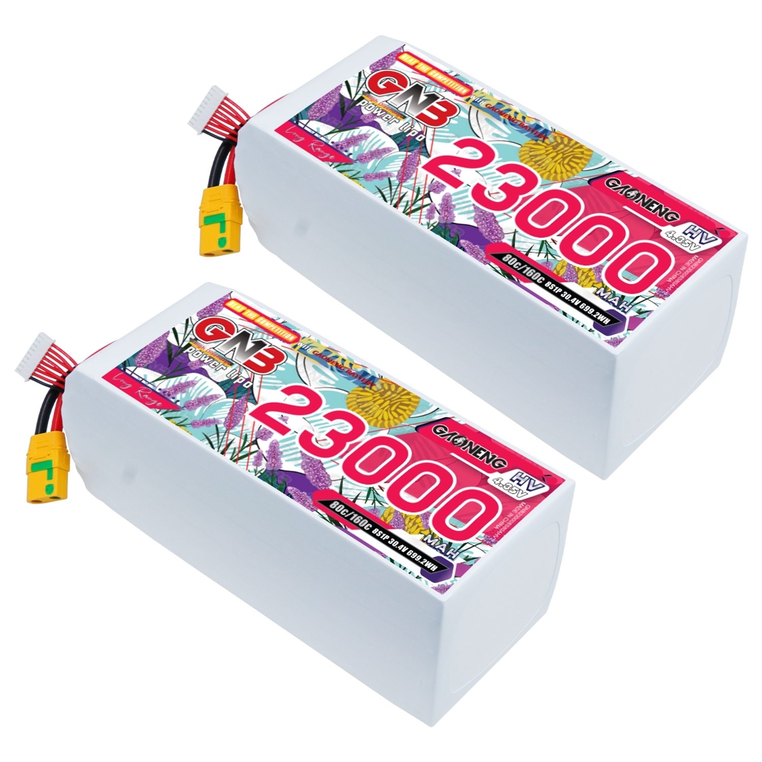 GAONENG GNB 8S1P 30.4V HV 23000mAh 80C LiPo Battery XT90S
