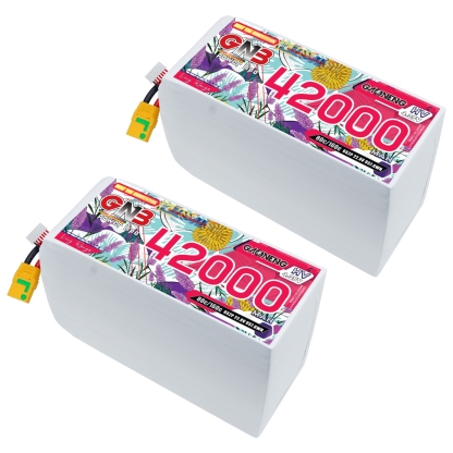 GAONENG GNB 6S 22.8V HV 42000mAh 80C RC LiPo Battery XT90S