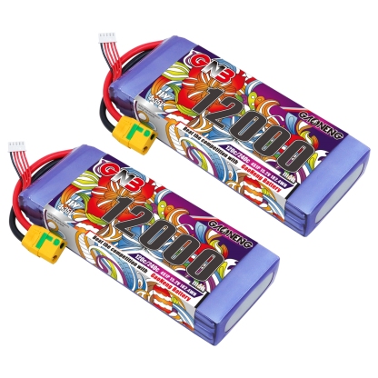 GAONENG GNB 4S 15.2V HV 12000mAh 120C RC LiPo Battery XT90S