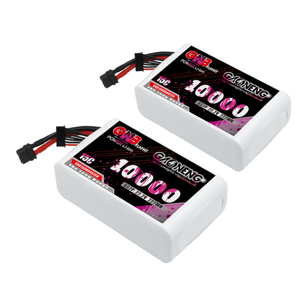 GAONENG GNB 6S2P 22.2V 10000mAh 15C XT60 Li-ion Battery