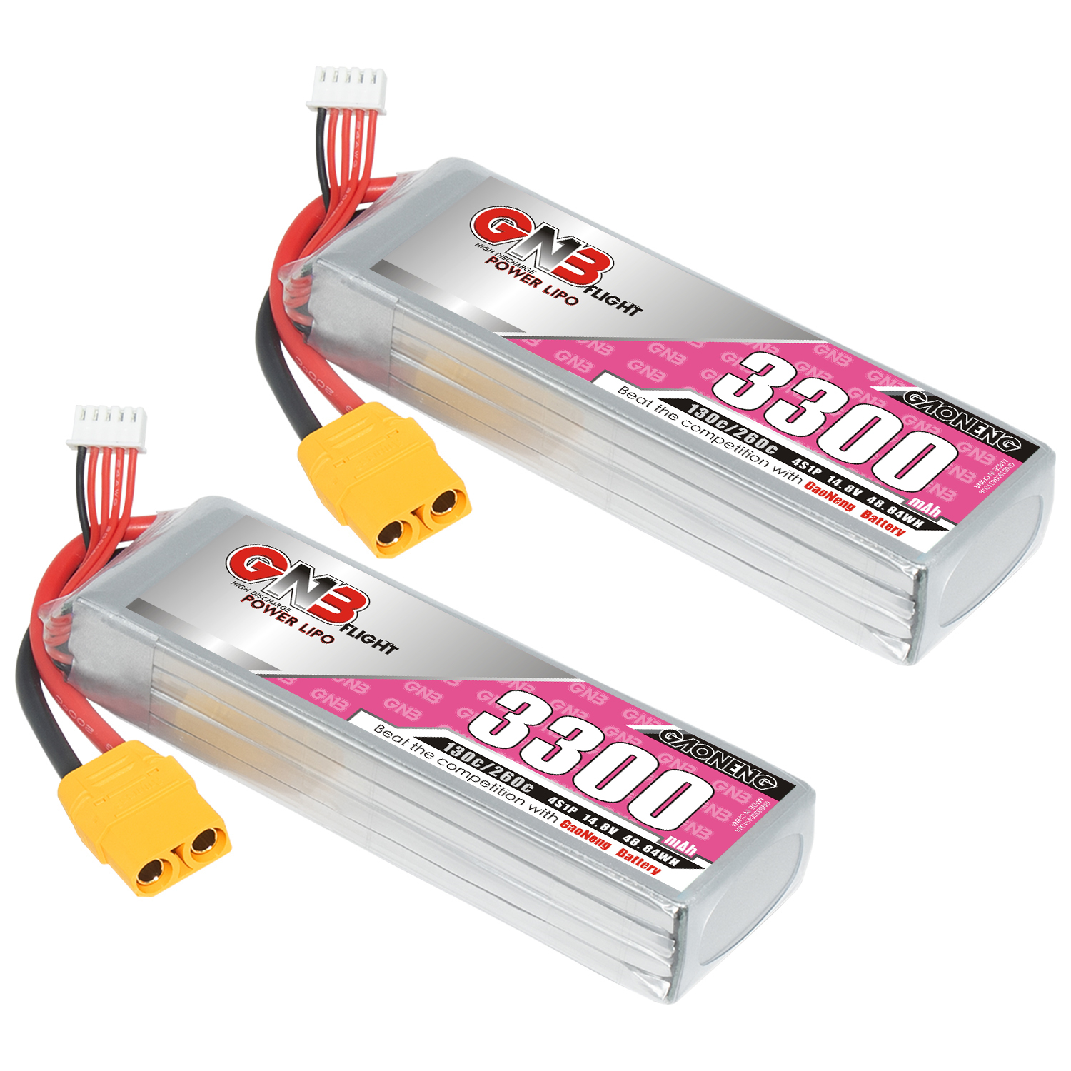 GAONENG GNB 4S 14.8V 3300mAh 130C LiPo Battery XT60
