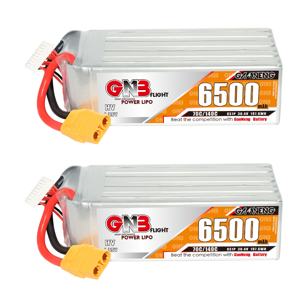 GAONENG GNB HV 8S 30.4V 6500mAh 70C LiPo Battery XT90