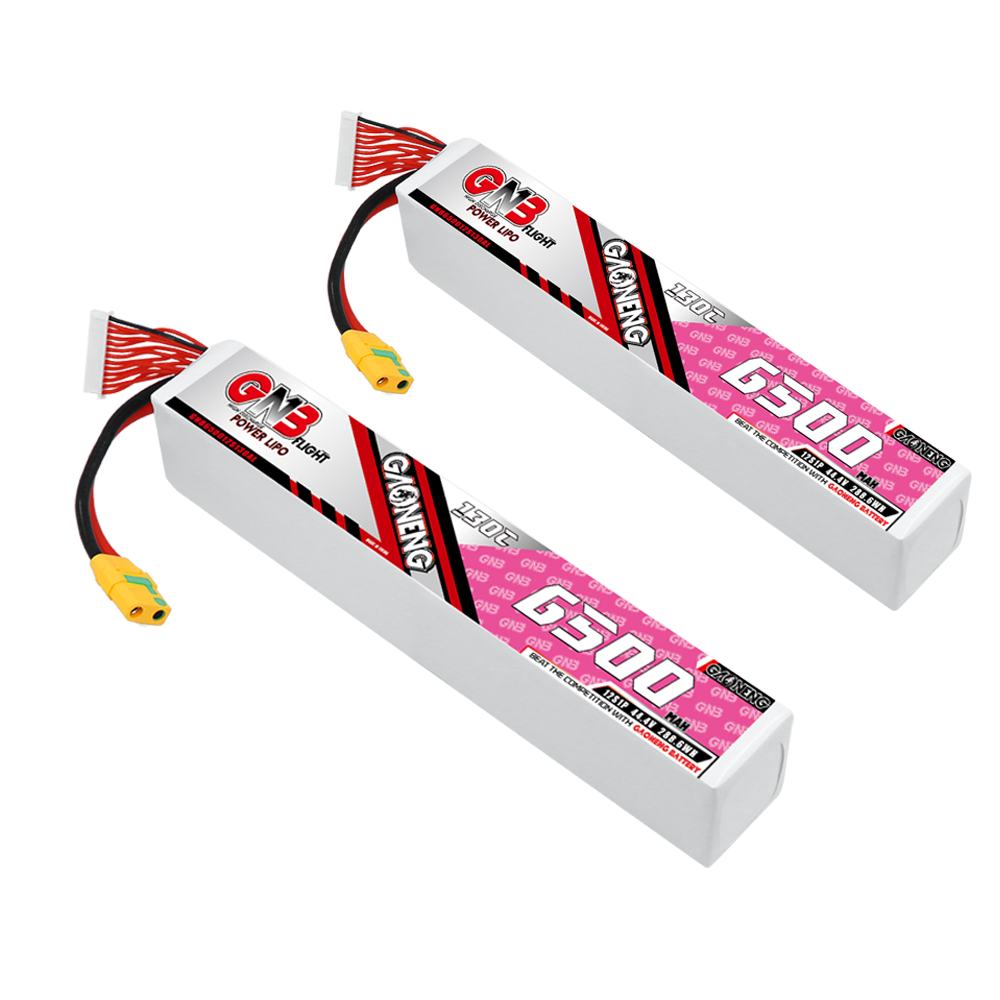 GAONENG GNB 12S 44.4V 6500mAh 130C LiPo Battery XT90S