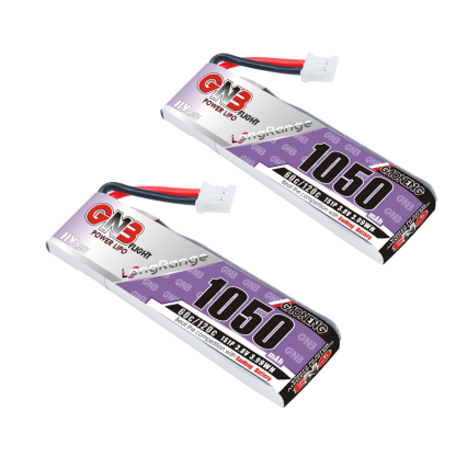 GAONENG GNB LiHV 1S 3.8V 1050mAh 60C PH2.0 Cabled LiPo Battery Long Range