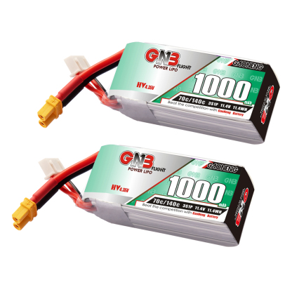 GAONENG GNB LiHV 3S 11.4V 1000mAh 70C XT30 LiPo Battery Long Range