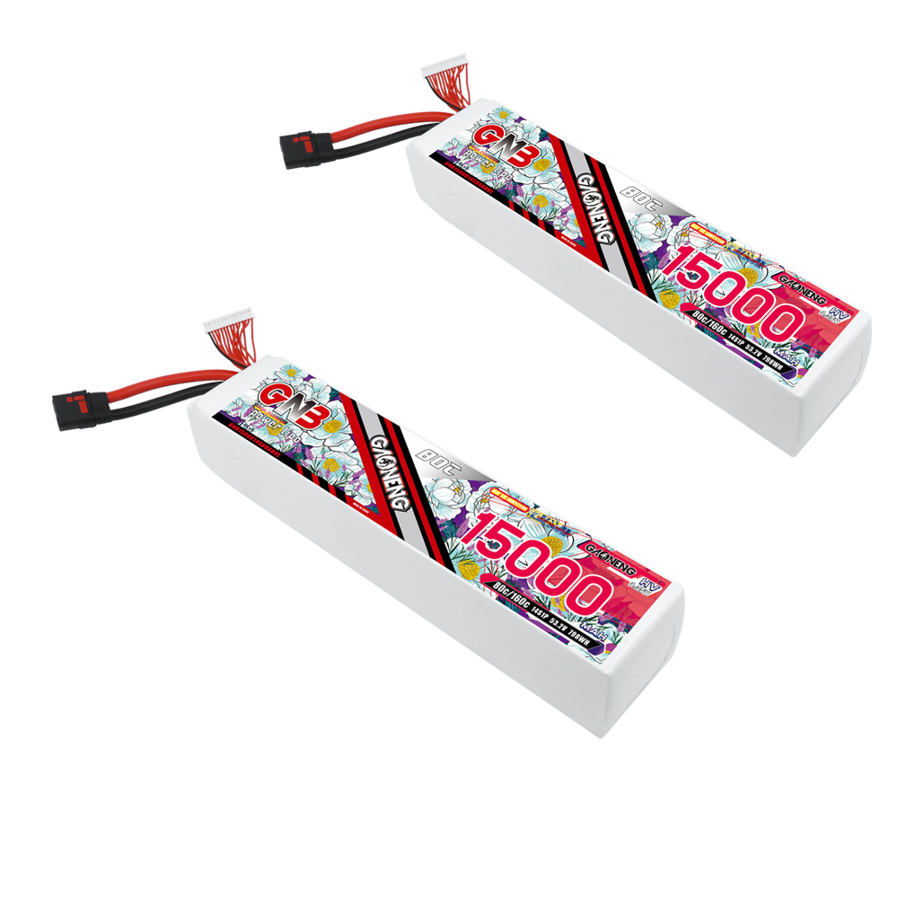 GAONENG GNB  14S1P 53.2V HV 15000mAh 80C RC LiPo Battery QS8