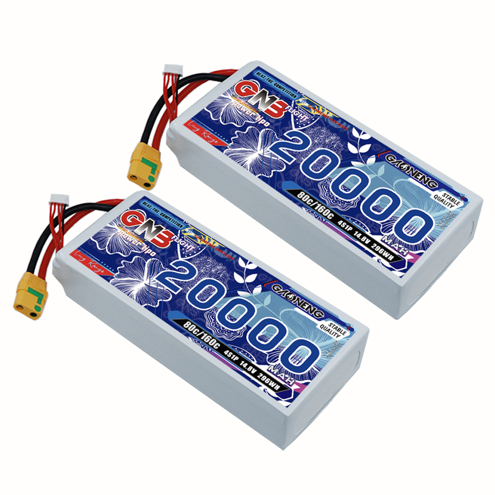 GAONENG GNB 4S1P 14.8V 20000mAh 80C RC LiPo Battery XT90S