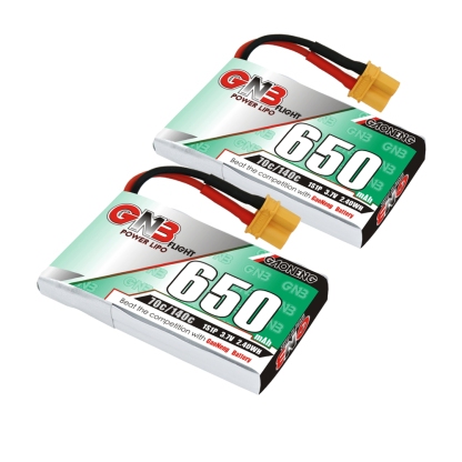 GAONENG GNB 1S 3.7V 650mAh 70C XT30 LiPo Battery