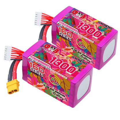 GAONENG GNB 6S 22.2V 1300mAh 160C XT60 LiPo Battery