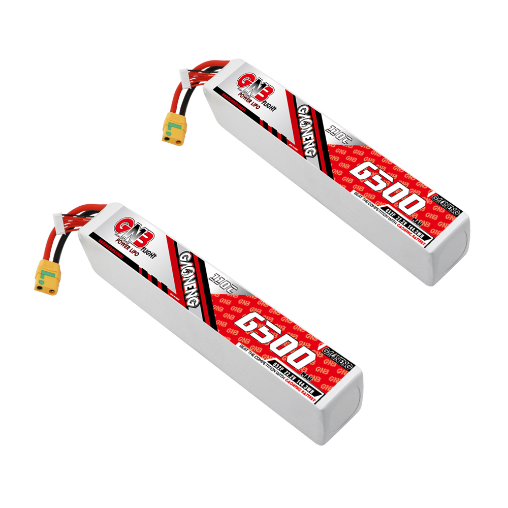 GAONENG GNB 6S 22.2V 6500mAh 110C LiPo Battery XT90S