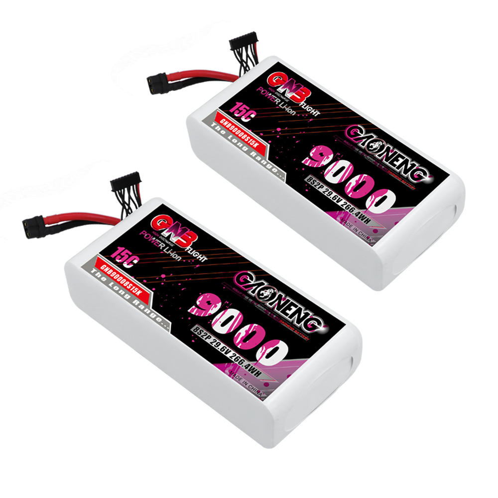 GAONENG GNB 8S2P 22.2V 9000mah 15C XT60 Li-ion Battery