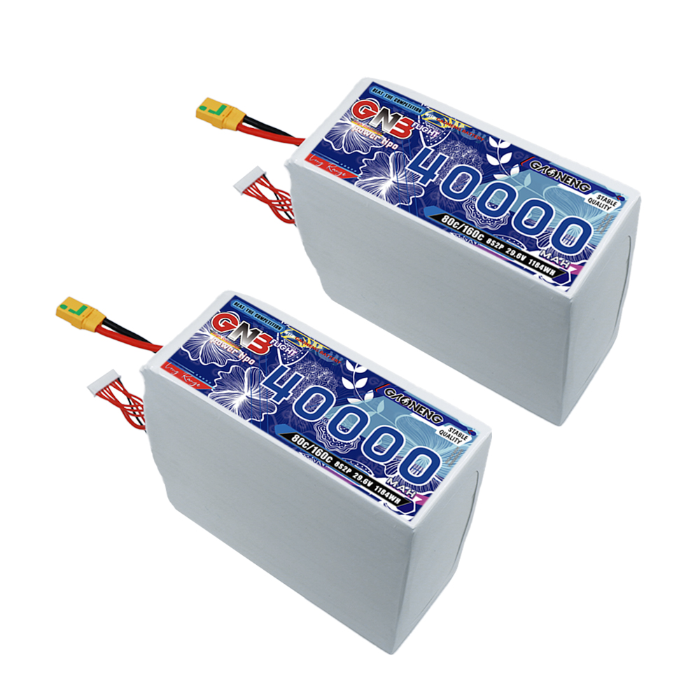 GAONENG GNB 8S2P 29.6V 40000mAh 80C RC LiPo Battery XT90S