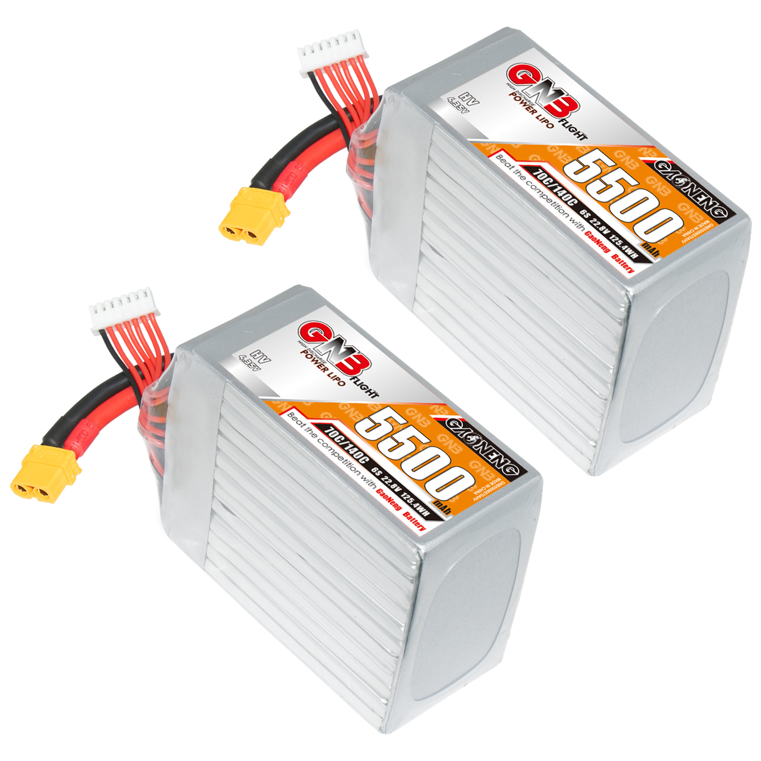 GAONENG GNB HV 6S 22.8V 5500mAh 70C LiPo Battery XT60