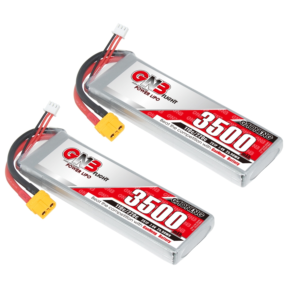 GAONENG GNB 2S 7.4V 3500mAh 110C LiPo Battery XT60