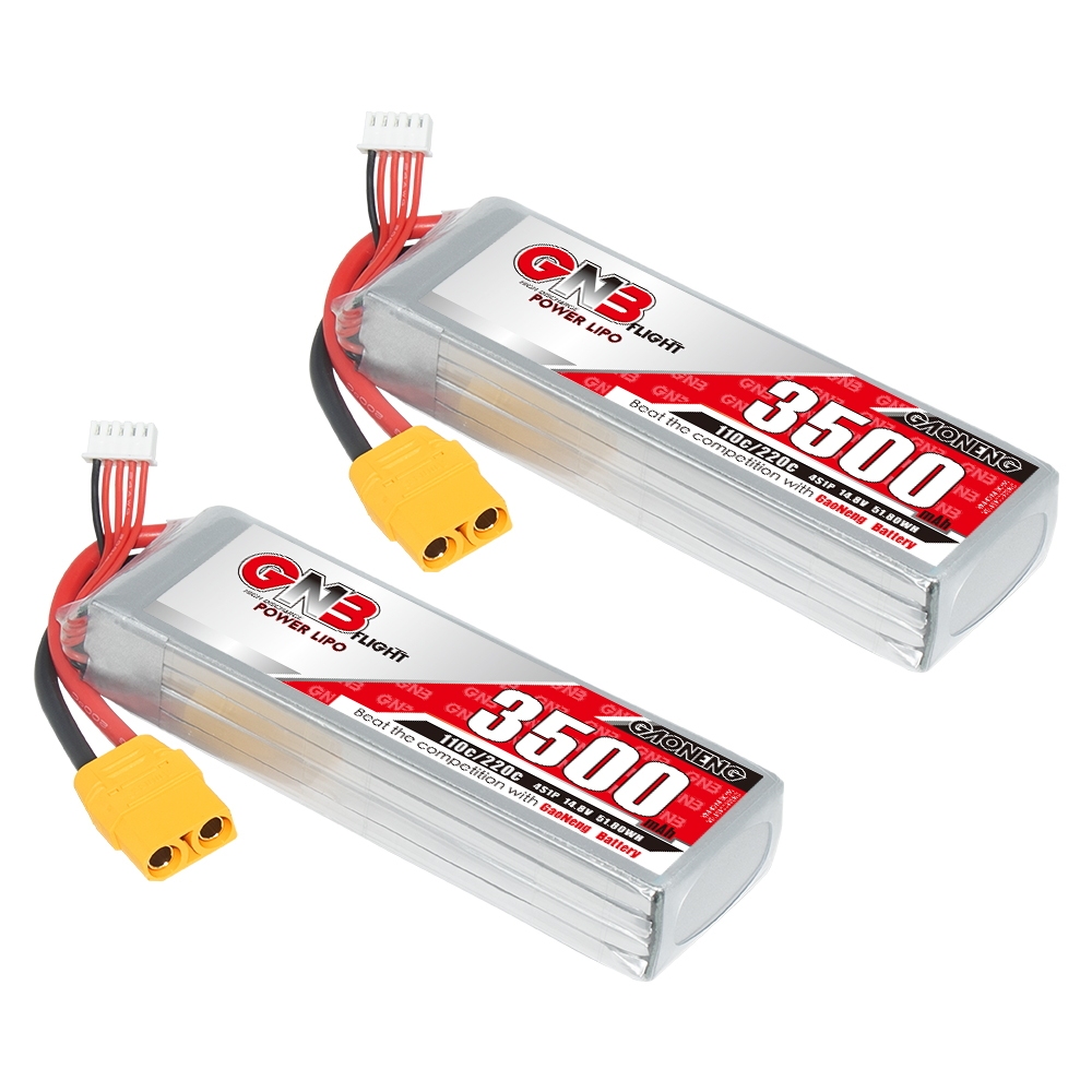 GAONENG GNB 4S 14.8V 3500mAh 110C LiPo Battery XT90
