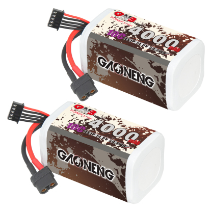 GAONENG GNB 4S 14.8V 4000mAh 10C XT60 Li-ion Battery made with Lishen 21700