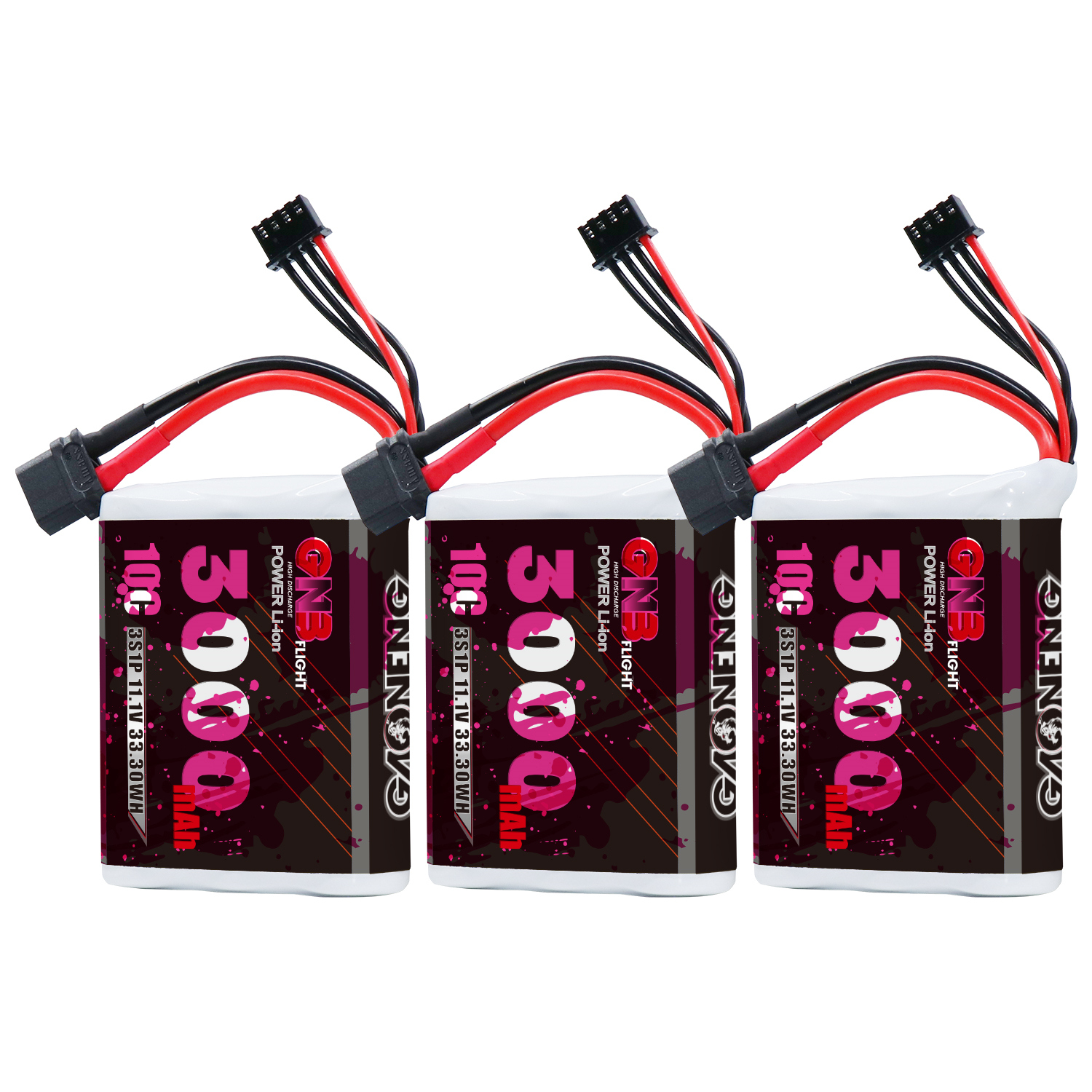 GAONENG GNB 3S 11.1V 3000mAh 10C XT60 Li-ion Battery made with Sony 18650 VTC6