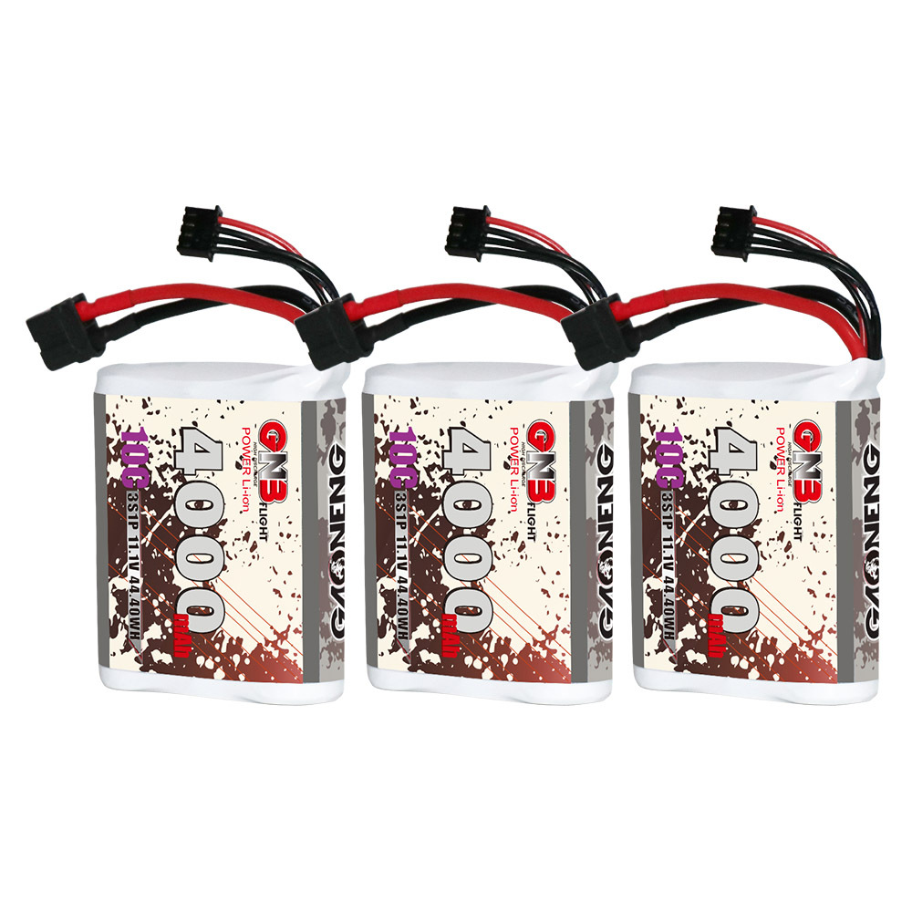 GAONENG GNB 3S 11.1V 4000mAh 10C XT60 Li-ion Battery made with 18650 cells