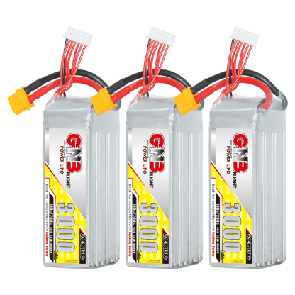 GAONENG GNB 6S 22.2V 3000mAh 100C LiPo Battery XT60