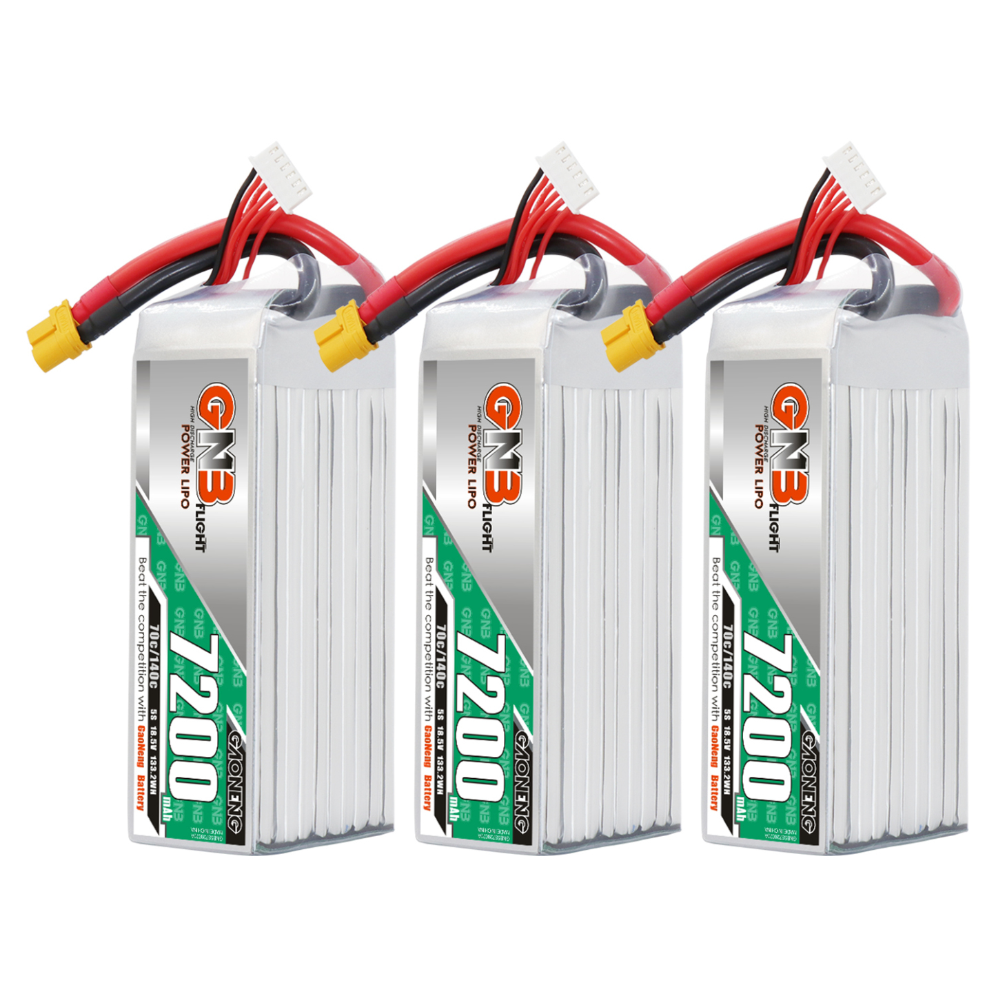 GAONENG GNB 5S 18.5V 7200mAh 70C LiPo Battery XT60