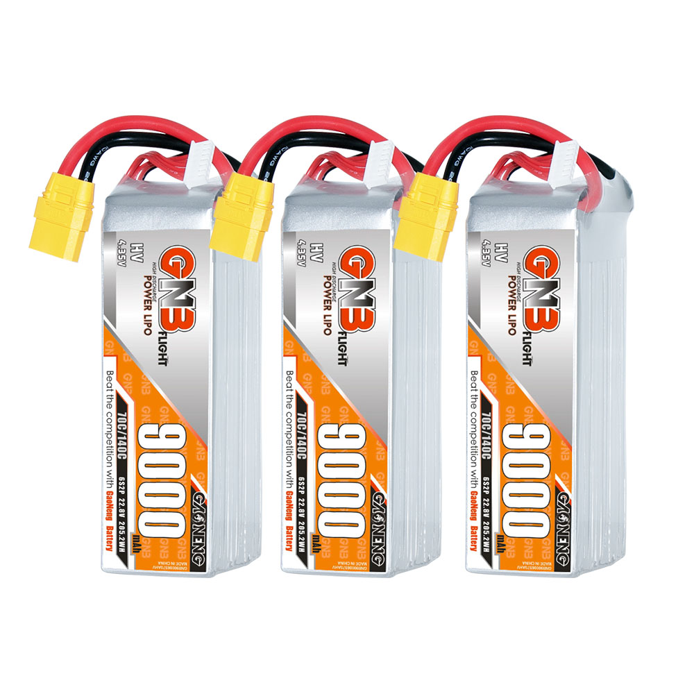 GAONENG GNB 6S 22.8V 9000mAh 70C RC LiPo Battery XT90