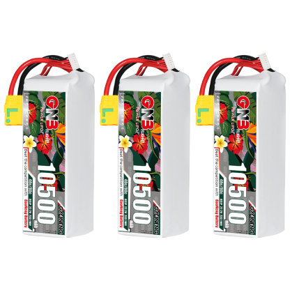 GAONENG GNB 6S 22.2V 10500mah 40C LiPo Battery XT90