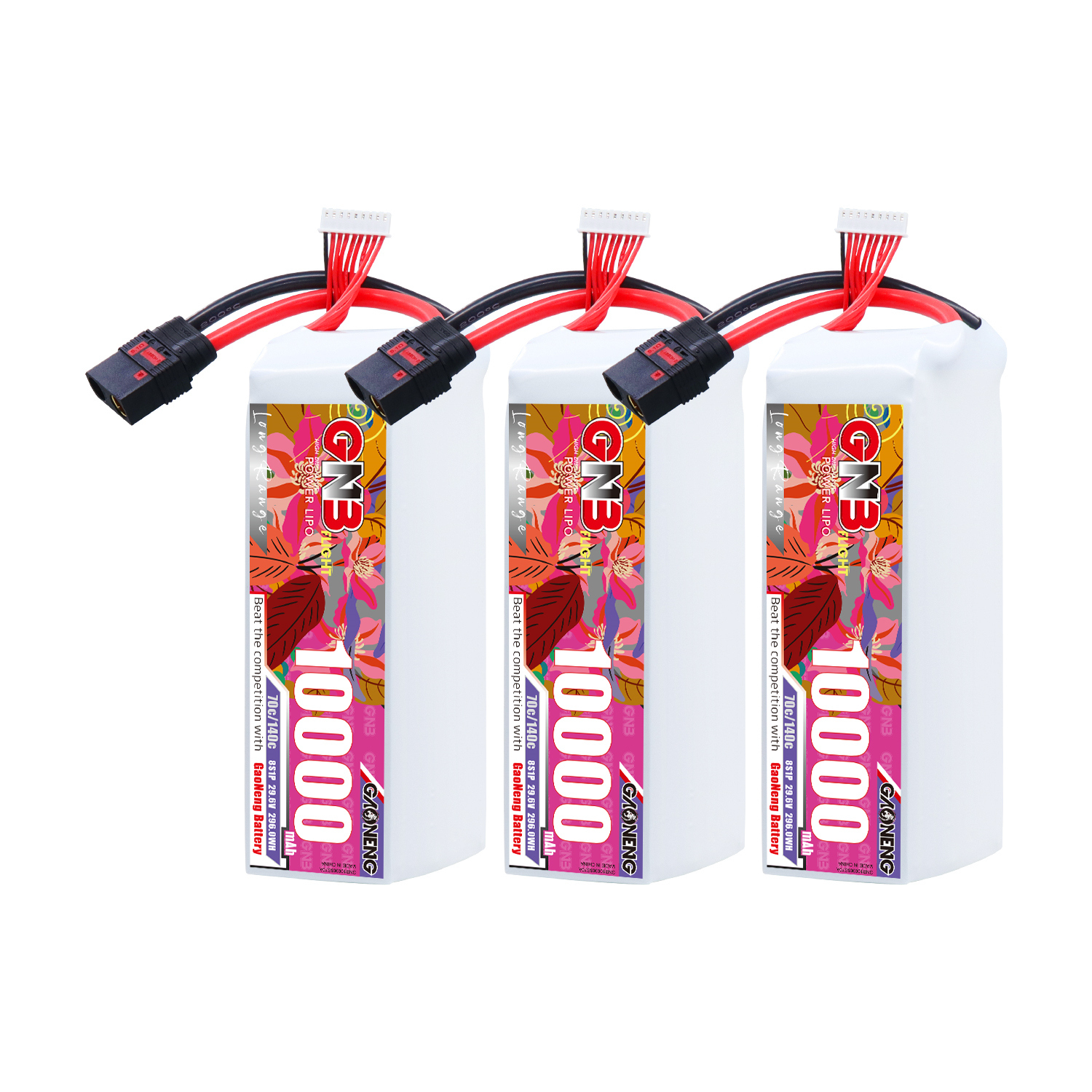 GAONENG GNB 8S1P 29.6V 10000mAh 70C RC LiPo Battery QS8