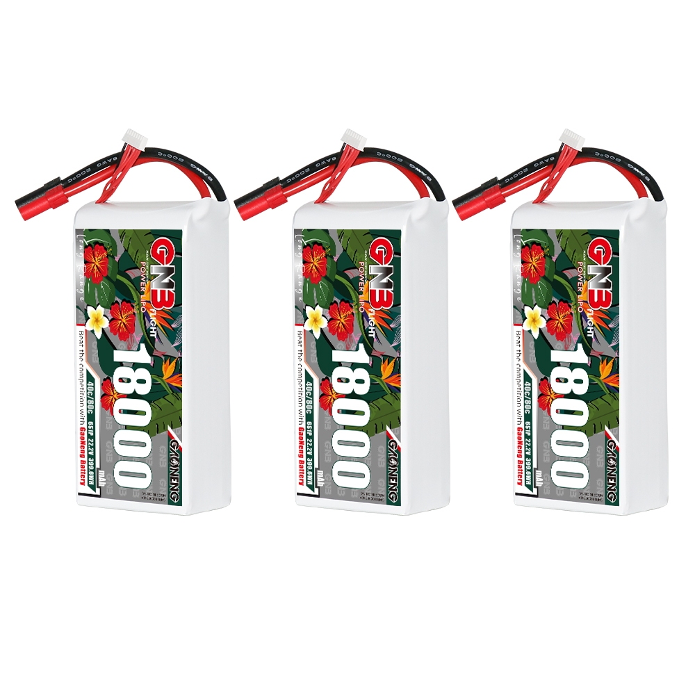 GAONENG GNB 6S1P 22.2V 18000mAh 40C RC LiPo Battery XT150
