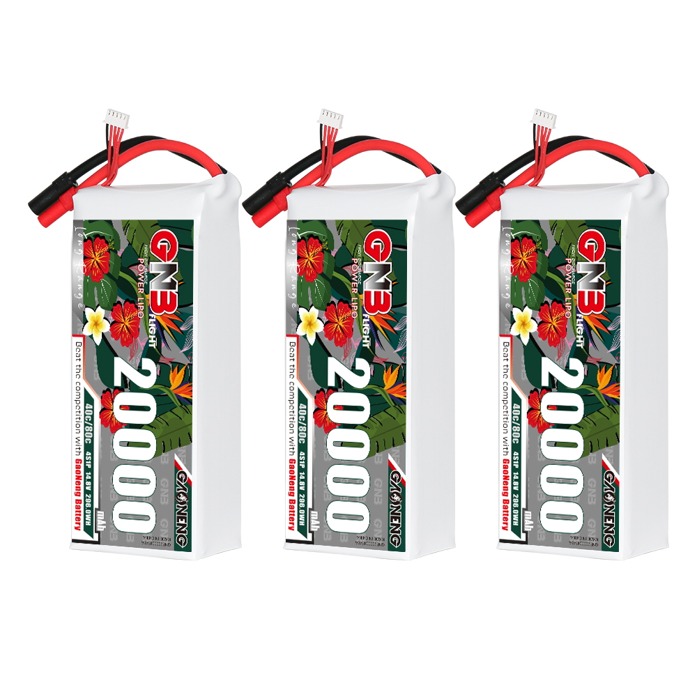 GAONENG GNB 4S1P 14.8V 20000mAh 40C RC LiPo Battery XT150