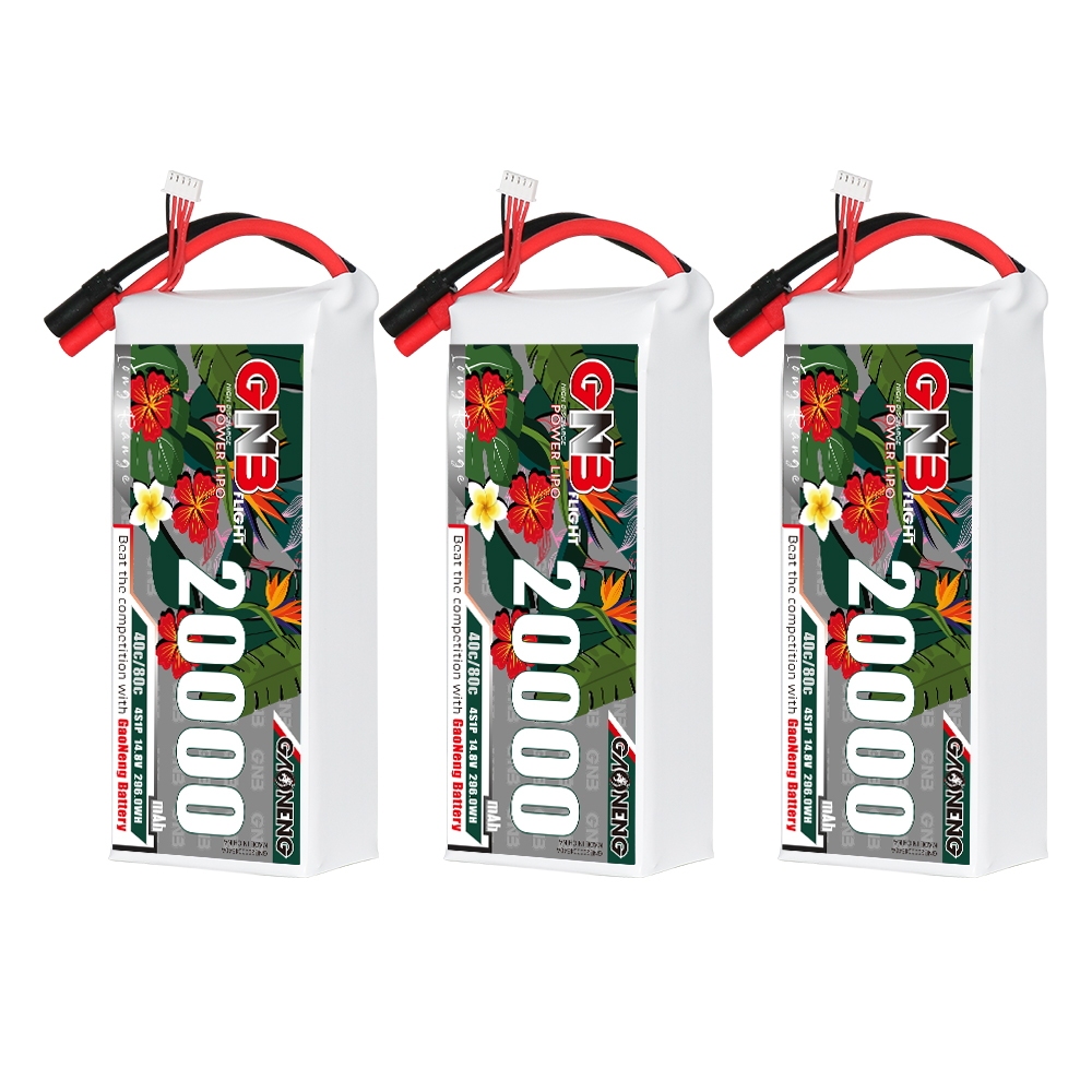 GAONENG GNB 4S1P 14.8V 20000mAh 40C RC LiPo Battery XT150