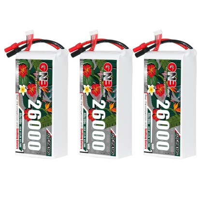 GAONENG GNB 6S1P 22.2V 26000mAh 40C RC LiPo Battery XT150